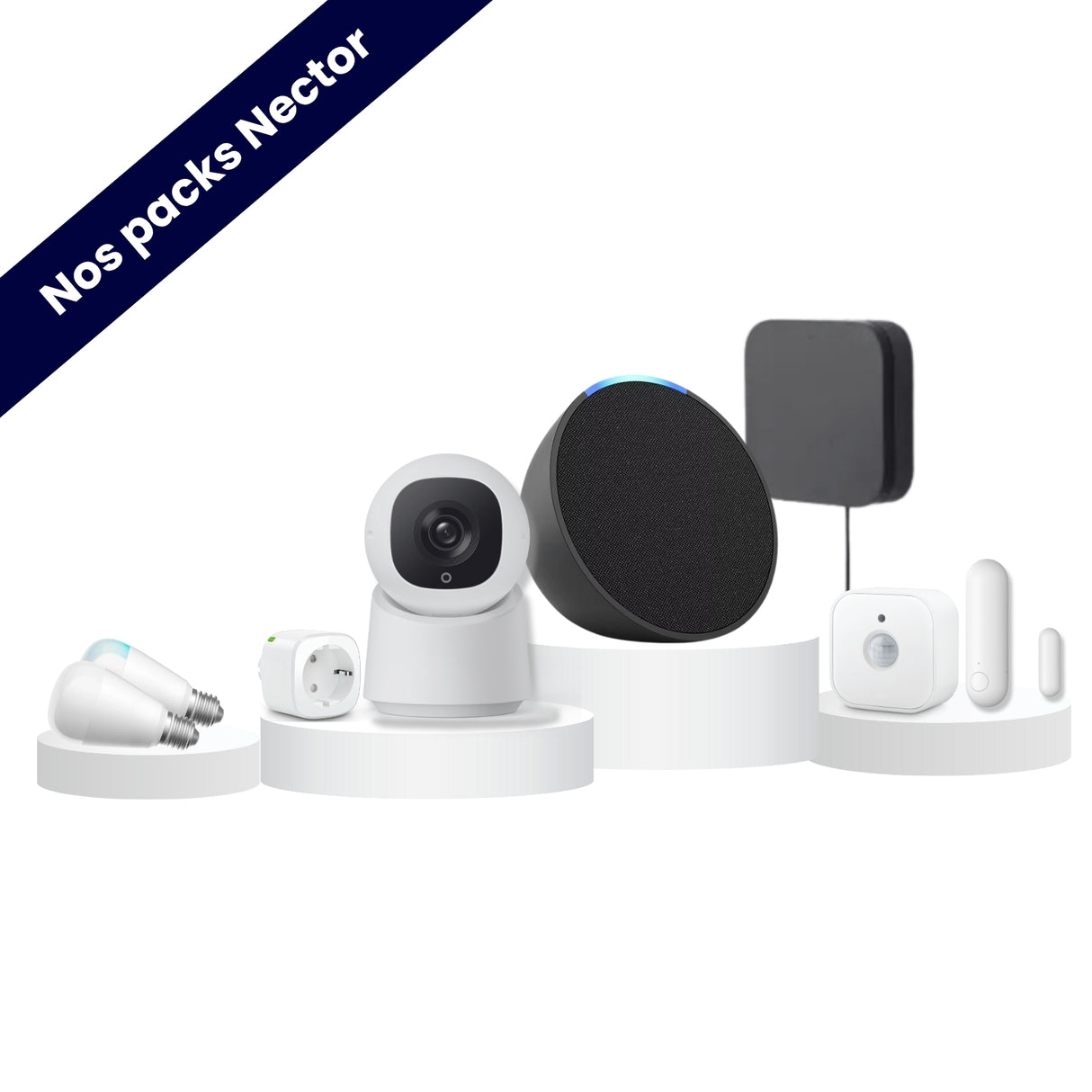 Pack de démarrage domotique multimarques | Maison connectée