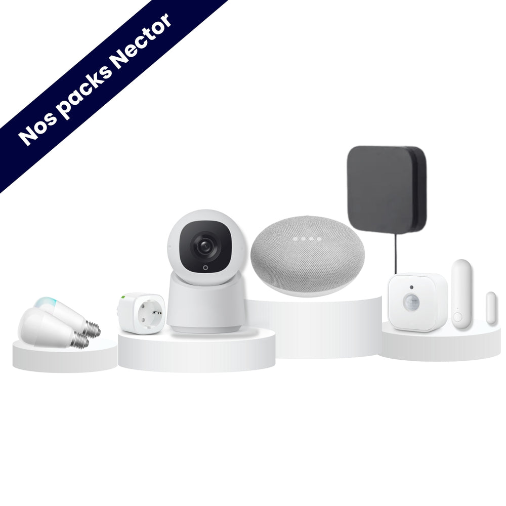 Pack de démarrage domotique multimarques | Maison connectée