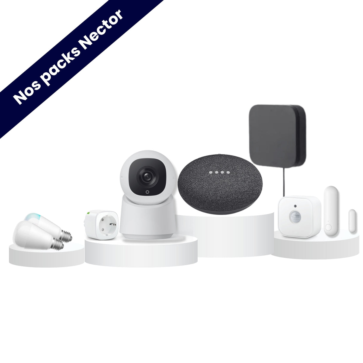 Pack de démarrage domotique multimarques | Maison connectée