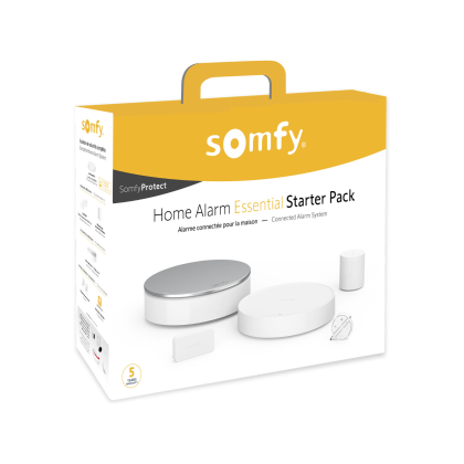Pack starter Home Alarm Essential sans fil alertant avant l'intrusion - Somfy