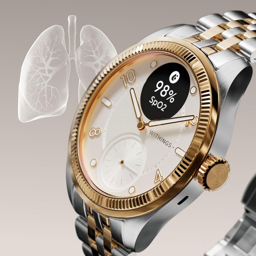 ScanWatch Nova Brilliant 39 mm Edition or - Montre connectée - Withings