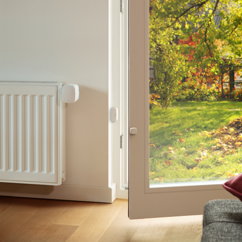 Pack de 4 têtes thermostatiques intelligentes, LED Eve Thermo Matter - Eve