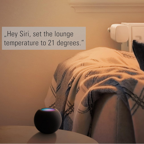 Pack de 4 têtes thermostatiques intelligentes, LED Eve Thermo Matter - Eve