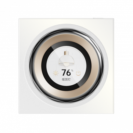 Interrupteur intelligent tactile Touchscreen Dial V1 EU – Écran, molette et contrôle domotique Zigbee -Aqara