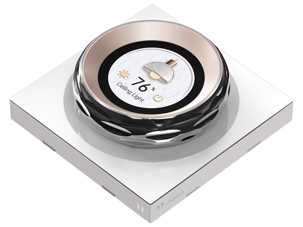 Interrupteur intelligent tactile Touchscreen Dial V1 EU – Écran, molette et contrôle domotique Zigbee -Aqara