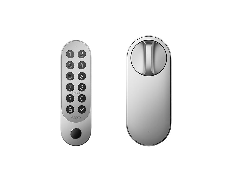 Pack serrure intelligente U200 avec cylindre ajustable – Argent – Aqara