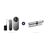 Pack serrure intelligente U200 avec cylindre ajustable – Noir – Aqara