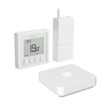 Thermostat connecté sans fil hydraulique et aéraulique - Tybox Home RF 210 - 6053089 - Delta Dore