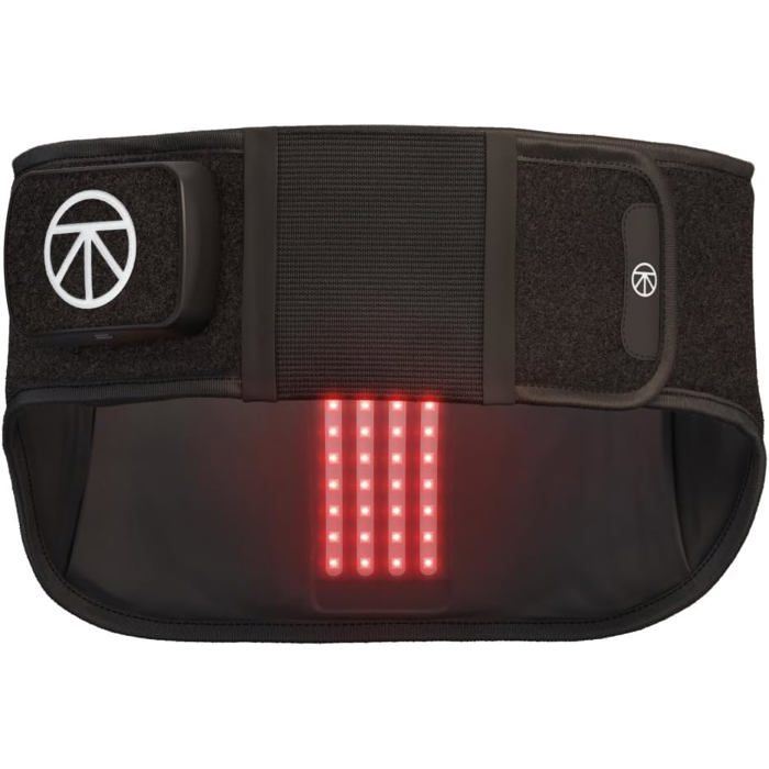 ThermBack LED - Ceinture chauffante et luminothérapie LED récupération dos – Therabody