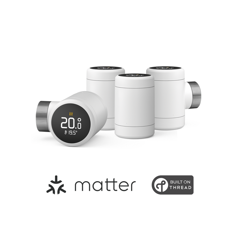 Tête Thermostatique Intelligente X - Pack Quattro - tado°