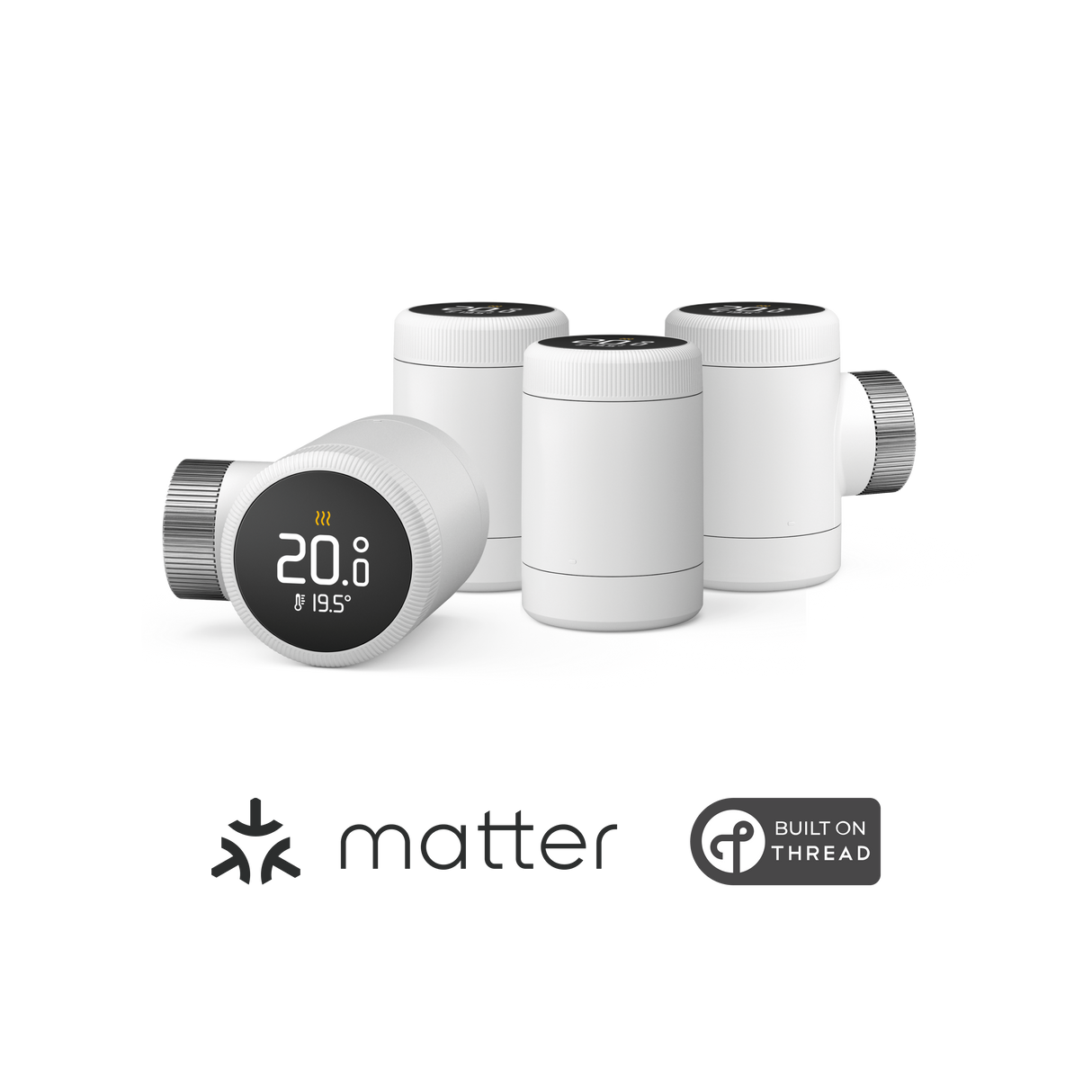 Tête Thermostatique Intelligente X - Pack Quattro - tado°
