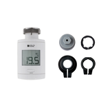 Pack tête thermostatique intelligente M30 x 1,5 avec adaptateurs - TRV 1.0 Adapt   - Delta Dore