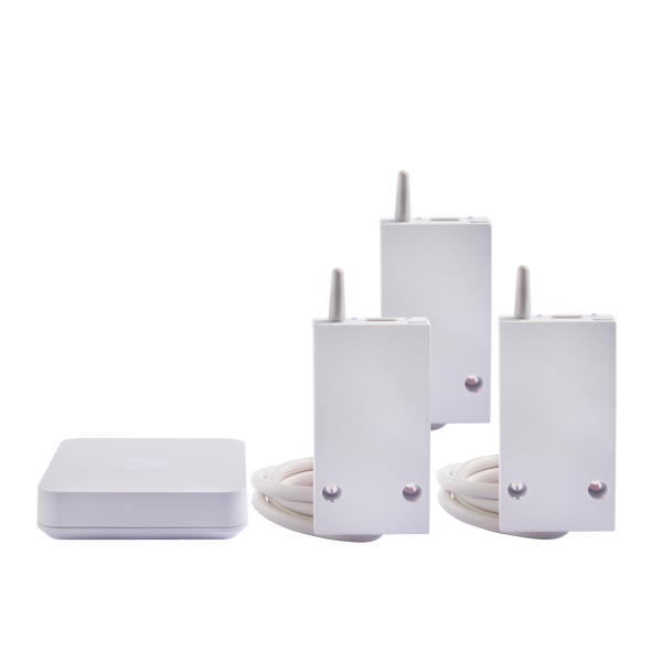 Pack RF 6600 FP connecté - 3 récepteurs RF 6600 FP + 1 box connectée Tydom Home - 6050658 - Delta Dore