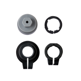 Kit 4 adaptateurs TRV 1.0 | Kit 4 adaptateurs (Danfoss RA, RAVL, RAV et M28x1,5) - 6050670 - Delta Dore