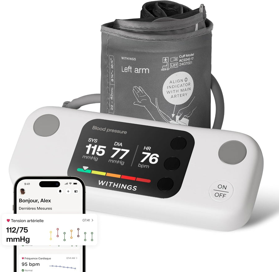 BPM Vision - Tensiomètre digital connecté - Withings