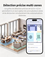 Capteur de présence spatial avec comptage de personnes mmWave FP400 – Aqara