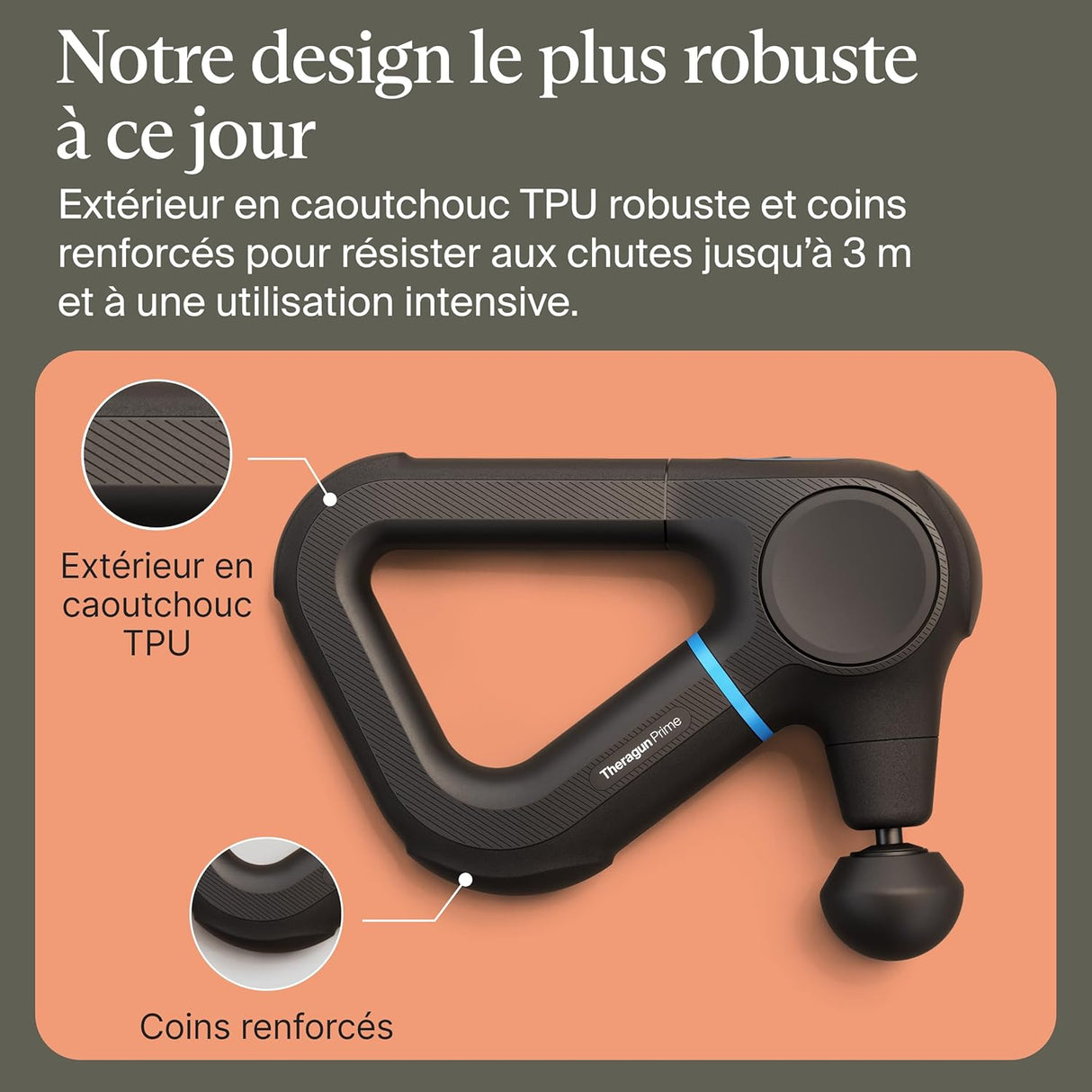Theragun Prime G6 (6ème génération) - Pistolet de massage - Therabody