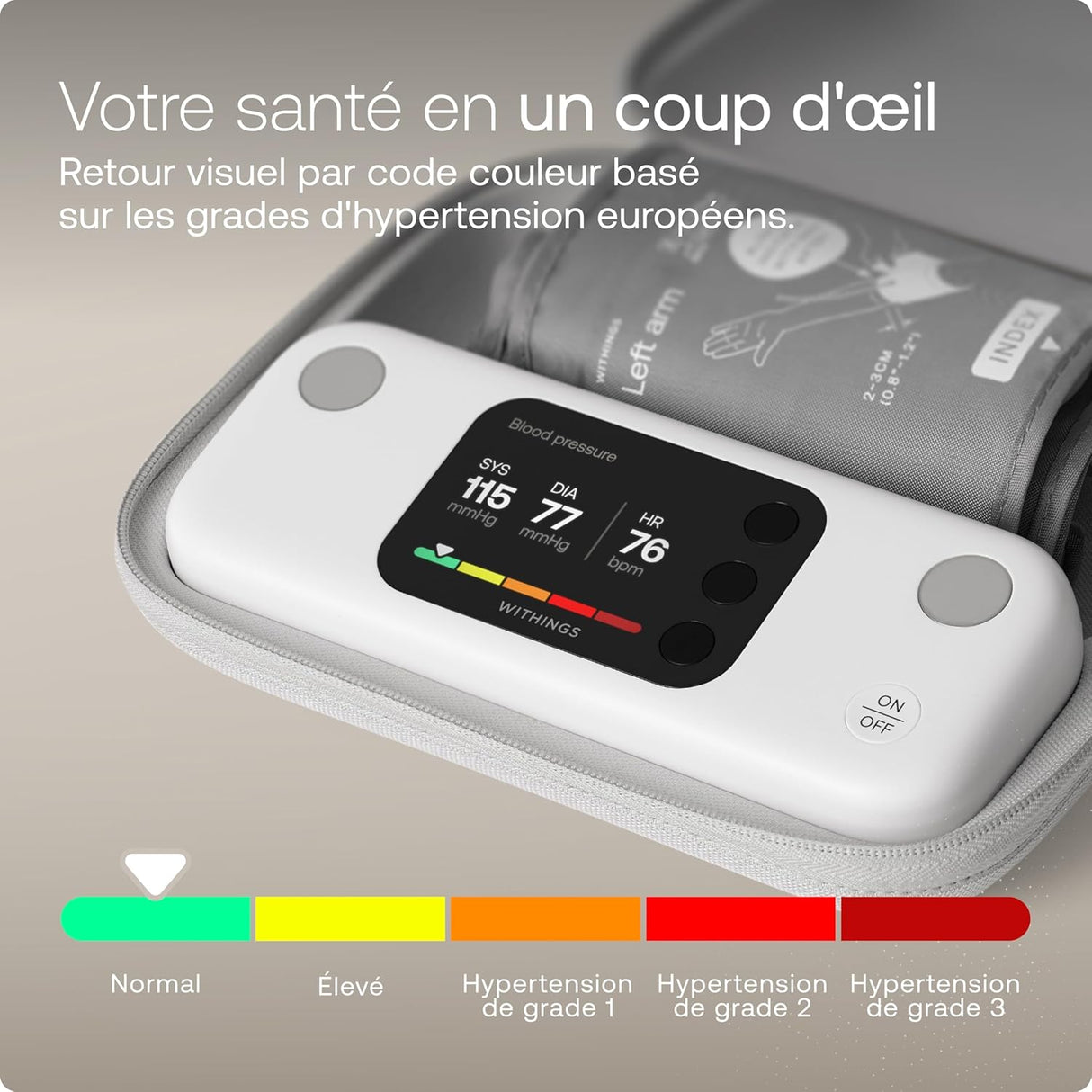 BPM Vision - Tensiomètre digital connecté - Withings