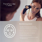 TheraFace PRO black - Appareil connecté soin visage et massage facial - Therabody