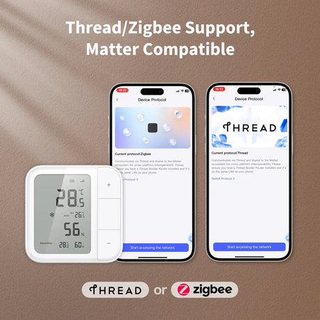 Aqara climate W100 thread ou zigbee