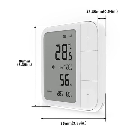Aqara climate W100 dimensions