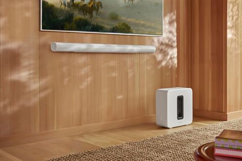 Enceinte connectée Sub 4 – Caisson de basses compact Wi-Fi – Sonos - LC