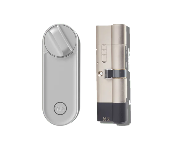 Serrure connectée Linus L2 Argent & Cylindre ajustable Linus - Yale