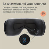 SmartGoggles 2.0 Black - Masque connecté relaxation yeux et sommeil - Therabody