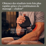 Theragun Mini Plus Noir - Pistolet de massage chauffant - Therabody