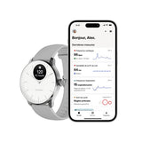 ScanWatch Light - 37 mm Blanche - Montre connectée - Withings