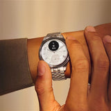 ScanWatch Nova Brilliant 39 mm Edition argent - Montre connectée - Withings