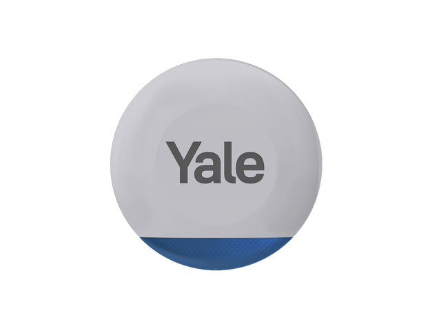 Sirène extérieure grise - Yale