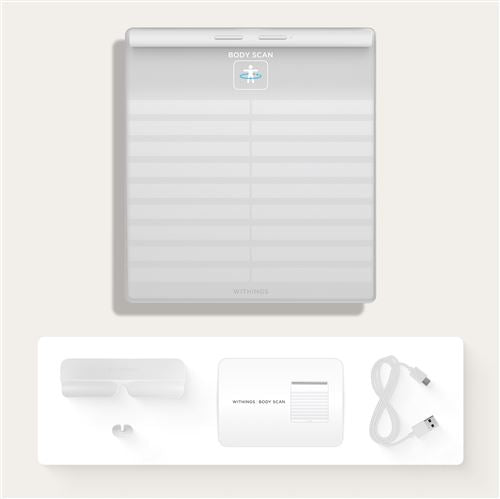 Body Scan Blanc - Balance et Station de santé connectées Wi-Fi  – Withings