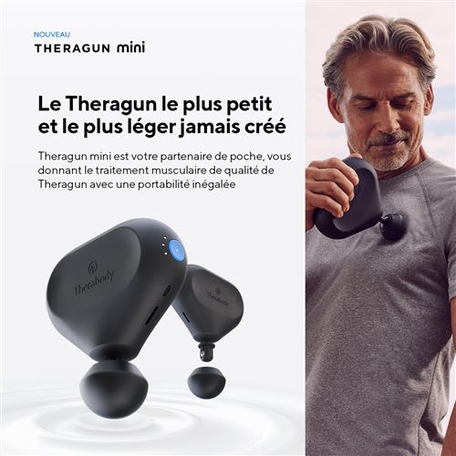 Theragun Mini 3.0 Noir - Pistolet de massage - Therabody