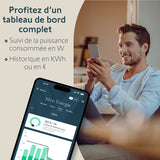 Capteur de consommation pour compteur Linky
