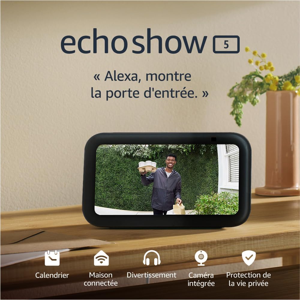 Echo Show 5 (3ᵉ génération) – Amazon Alexa
