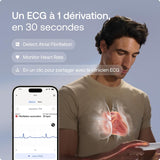 BEAM'O 4-en-1 - Thermomètre Connecté Sans Contact, MultiScan de santé, Moniteur ECG, Oxymètre de Pouls, Stéthoscope digital, Enfants & Adultes- Withings