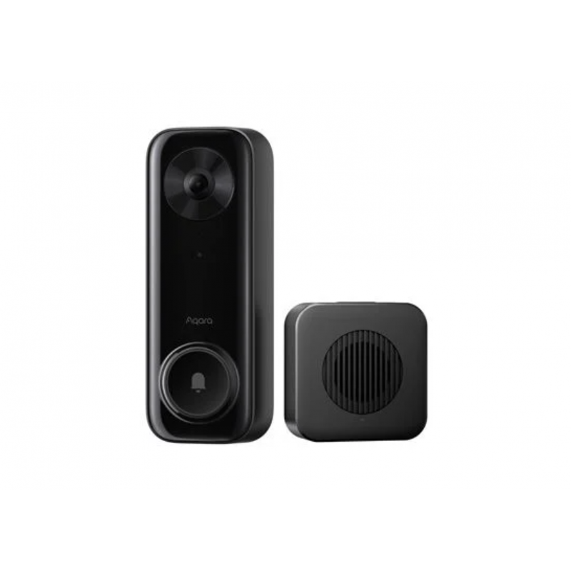 Sonnette vidéo connectée filaire Zigbee Matter avec reconnaissance faciale et hub intégré doorbell Camera G400 – Aqara