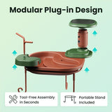 Bain d’oiseaux connecté solaire avec caméra IA Birdfy Jolly View – Birdfy