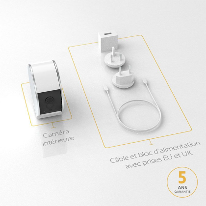 Caméra indoor Blanche SFY Protect