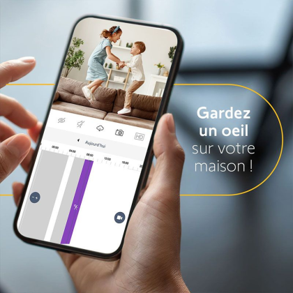Caméra indoor Blanche SFY Protect