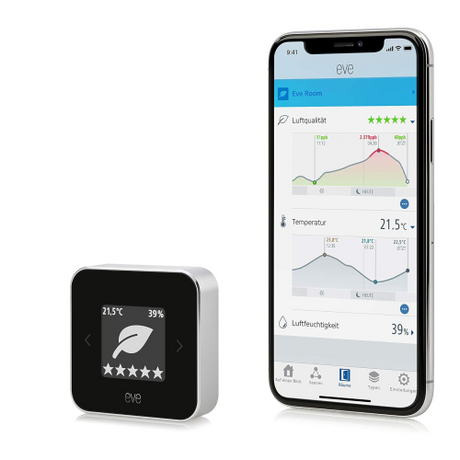 Capteur de qualité d'air connecté