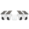 Kit 4 caméras solaires SolarCam D1 Classic avec aosuBase – Aosu