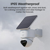 Étanchéité IP65 – SolarCam T2 Ultra Aosu