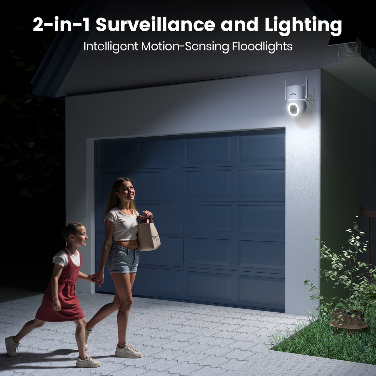 Projecteur 400 lumens – SolarCam D1 Max Aosu