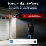 Alarme lumineuse et sonore – Kit SolarCam D1 Classic Aosu