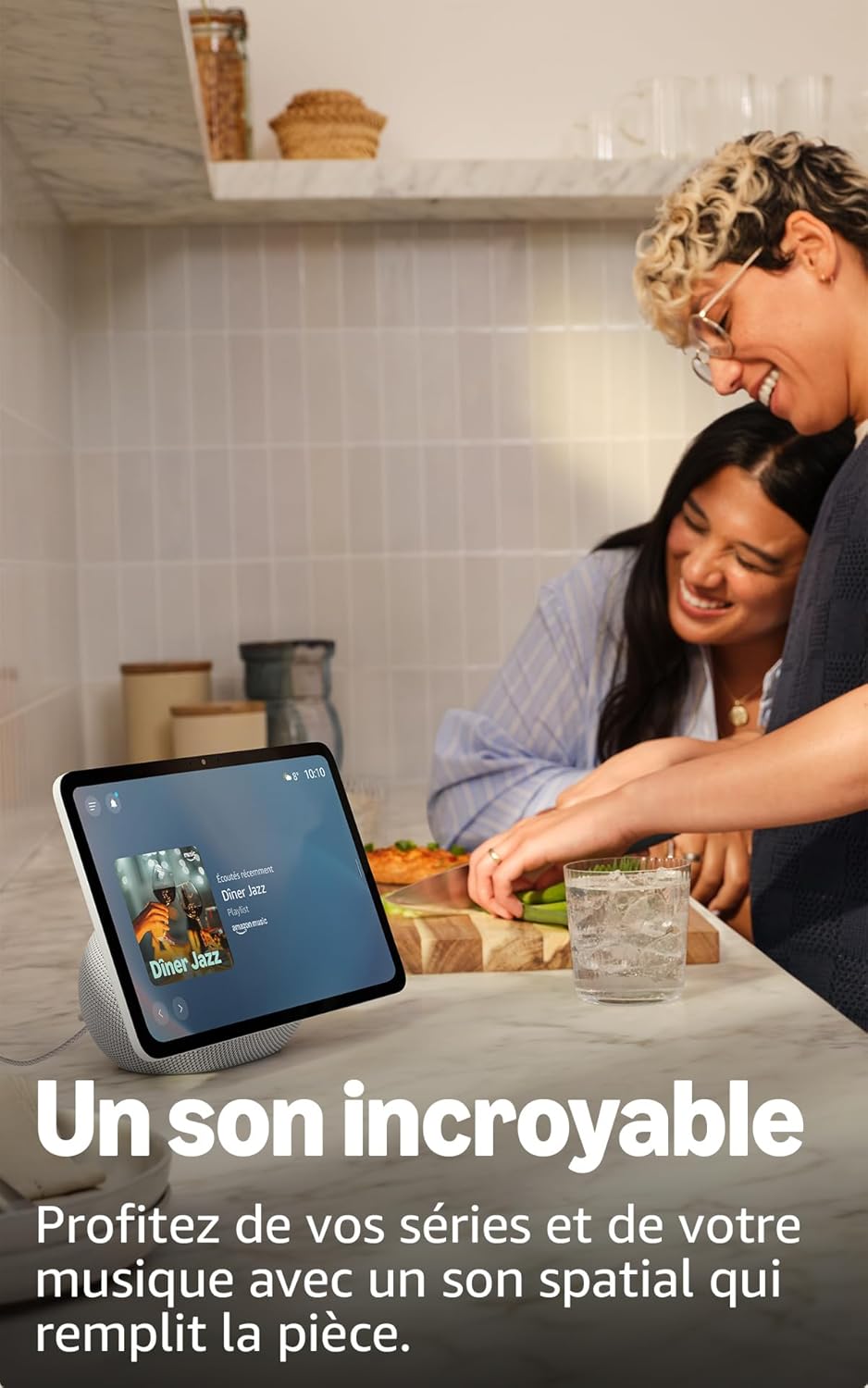 Echo Show 11 (Modèle 2025) – Blanc – Amazon