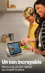 Echo Show 8 (Modèle 2025) – Blanc – Amazon