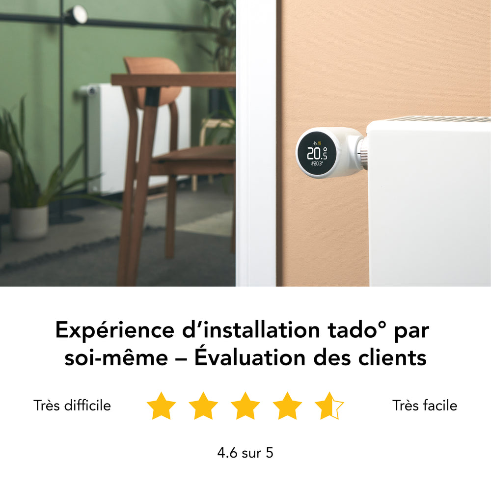 Tête Thermostatique Intelligente X - Kit de Démarrage - tado°