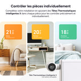 Contrôle du chauffage pièce par pièce avec les Têtes thermostatiques X – tado°